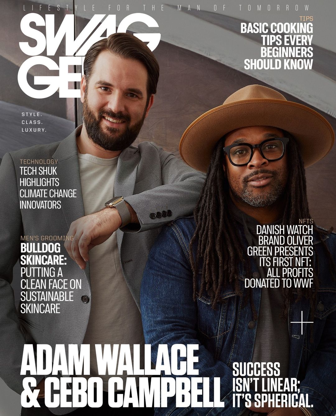 Cebo Campbell and Adam Wallace for Swagger Magazine